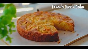 French Apple cake recipe :- Easy and moist french apple cake