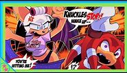 What Happens During Knuckles's Reckless Sleeping ( Sonic The Hedgehog Comic Dub )
