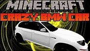 Minecraft Mod Showcase - Crazy BMW Car Mod - Mod Review