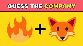 Guess The Company In The Ultimate Emoji Quiz! | 40 Questions Challenge