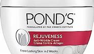 Pond's Rejuveness Face Cream for Women, Anti-Aging Face Moisturizer Skin Care with Alpha Hydroxy Acid and Collagen, Anti Wrinkle Facial Cream 14.1 oz