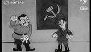 Hitler and Stalin cartoon (1939)