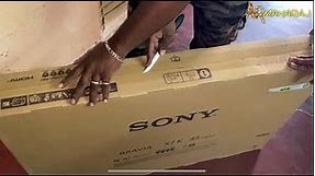 📺 Sony Bravia 43 Inch 4K TV kd-43x74k Unboxing | 🔥 Best Sony 43 Inch 4k TV 2024 | ₹37,990