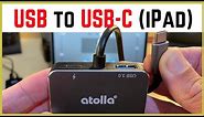 USB-C to USB on iPad | How to connect USB devices