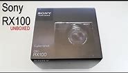 Sony Cyber-shot DSC-RX100 Unboxing & First Look