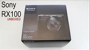 Sony Cyber-shot DSC-RX100 Unboxing & First Look
