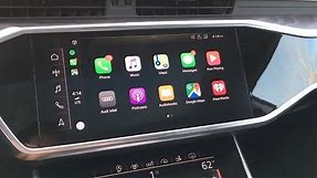 2021 Audi Wireless Apple CarPlay Tutorial!! (Iphone on the dash!)