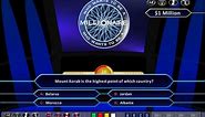 Who Wants to be a Millionaire Demonstration [HD, PPT 2010, US Clock Format]