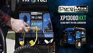 DUROMAX 13,000-Watt/10,500-Watt Tri-Fuel Remote Start Gasoline Propane Natural Gas Portable Generator with CO Alert XP13000HXT