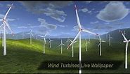 Wind Turbines 3D Live Wallpaper Free