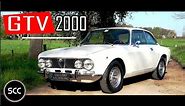 ALFA ROMEO GTV 2000 Bertone Coupé 1973 - Test drive in top gear with engine sound | SCC TV