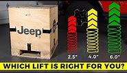 Which Lift Should You Put on Your Jeep Gladiator?