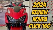 2024 Honda Click 160 Matted Red Review & Price Update!