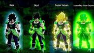 Dragon Ball Z: Kakarot - All Broly Transformations "The Legendary Super Saiyan" & Ultimate Attacks