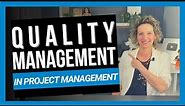 How to Create a Project Quality Management Plan
