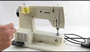 Threading a Bernina 801 Electronic Sewing Machine