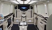 Van transforms into a luxury limo