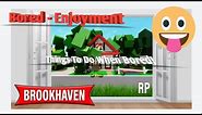 40 Roblox Brookhaven 🏡RP Roleplay Ideas!