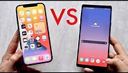 iPhone 12 Vs Samsung Galaxy Note 9! (Comparison) )\(Review)