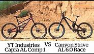Canyon Strive vs YT Capra AL 1 review | MBR