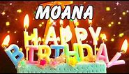 Happy Birthday Moana | May your Birthday be Merry and Wonderful Moana