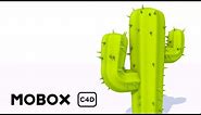 How to Model a Low Poly Cactus in Cinema 4D