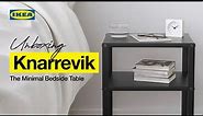 Minimal Bedside Table from IKEA India - 'Knarrevik' #minimalism