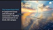 Introducing Our First Solar Park in India: Airoli, Mumbai – Capgemini India