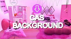 GIRLY PINK ROOM CAS BACKGROUND DOWNLOAD | THE SIMS 4