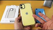 iPhone 11 or XR Phantom 2 Quality Rubbery Case by Nimbus9 (Raised Edges)