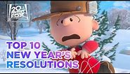 Top 10 New Year’s Resolutions | Fox Family Entertainment