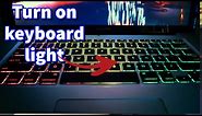 How To Turn On Keyboard Light Or backlight In Any Laptop! (EASY)