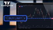 How to Buy & Sell Stock on TradingView