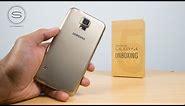 Samsung Galaxy S5 Gold Unboxing UK
