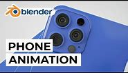 How to Create A Phone Animation in Blender