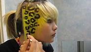 how to do cheetah / lepard print hair