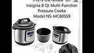 Best Insignia 8 quart Multifunction Pressure Cooker - Unboxing & review - BestBuy purchase