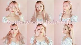 8 cute & easy hairstyles from japanese fashion magazines 🌸💕