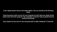 How to Fix a Black Screen on a Toshiba Laptop