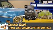 Full Sound System Install Upgrade | Classic Chevy Stereo Install
