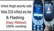 How to UNLOCK Nokia 3310 Security Code | Nokia 3310 ta-1030 Remove Security Code