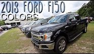 Here's the Colors of the 2018 Ford F150's | Exterior Color Review