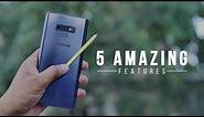 5 Amazing Galaxy Note 9 Features in Action!