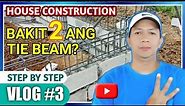 TIE BEAM | paano gumawa ng tie beam | construction of tie beam