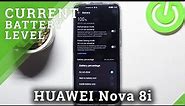How to Show Battery Percentage on HUAWEI Nova 8i - Battery Settings