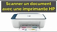 Comment scanner des documents avec une imprimante HP