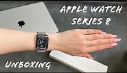 Apple Watch Series 8 | Silver Stainless Steel | Unboxing