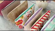 Cosmetic pouch or pencil case diy. Step-by-step tutorial. Beginers friendly.