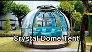 Moxuanju Glamping Tent - Clear Dome House | Polycarbonate Clear Dome | Transparent Glamping Dome