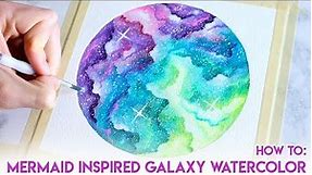 HOW TO PAINT: Mermaid Galaxy